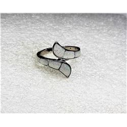 12)  SILVER TONE WITH LAB CRATED