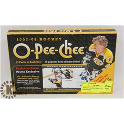 2007-2008 O-PEE-CHEE-13 PACKS UNOPENED