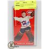 Image 1 : CHARLIE HODGE AUTOGRAPHED HOCKEY CARD