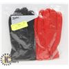 Image 1 : 2PK LADIES LEATHER GLOVES X-LARGE