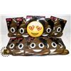 Image 1 : LOT OF 12 EMOJI HALLOWEEN MASKS