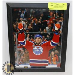 PATRICK MAROON EDMONTON OILERS SIGNED 8X10 FRAMED