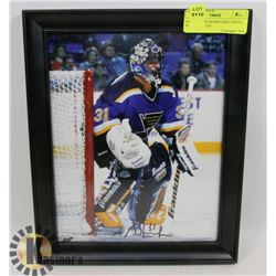 GRANT FUHR FRAMED 8X10 PHOTO ST LOUIS BLUES