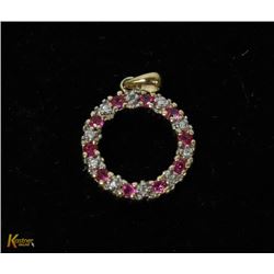 #135-GENUINE RUBY PENDANT