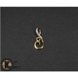 #93-DIAMOND ACCENT PENDANT