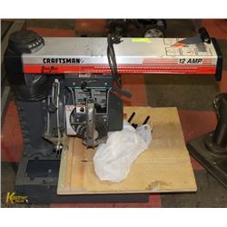 CRAFTSMAN 12 AMP RADIAL ARM SAW