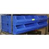 Image 1 : LARGE LOT OF BLUE MAXI BINS