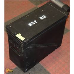 LARGE BLACK AMMO CONTAINER
