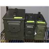 Image 1 : LOT OF THREE AMMO CONTAINERS