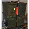 Image 1 : LOT OF FOUR AMMO CONTAINERS