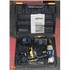 Image 1 : RONA 18V DRILL WITH TWO BATTERIES, CHARGER, CASE