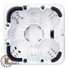 Image 1 : ACRYLIC SPA BENCH VERSION 3 PUMPS HOT TUB