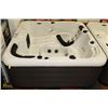 Image 11 : ACRYLIC SPA LOUNGER VERSION 3 PUMPS HOT TUB