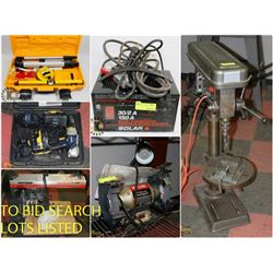 FEATURED ITEMS: TO BID SEARCH LOTS LISTED