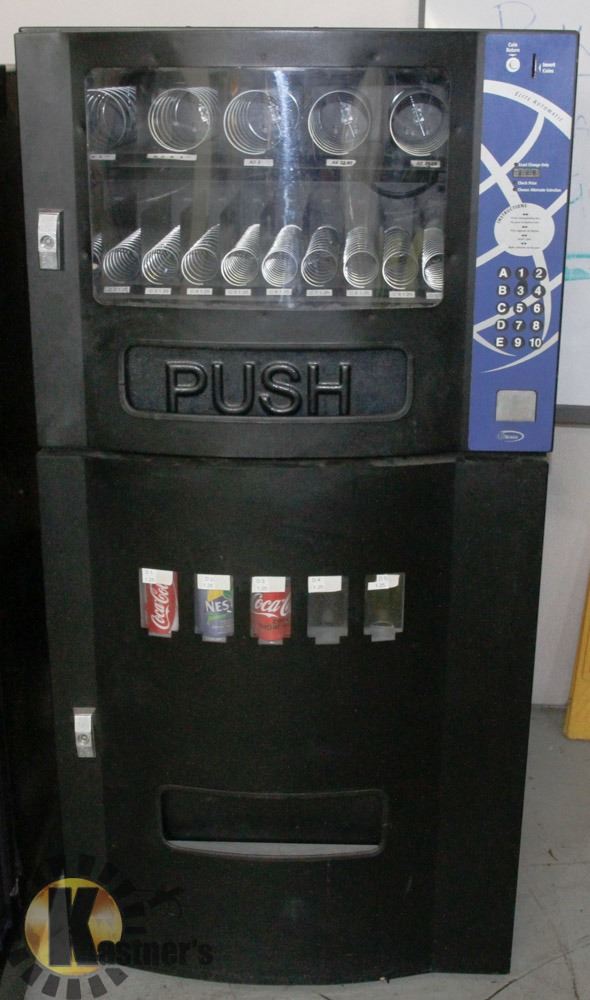 SEAGA ELITE HF2500 SODA & SNACK VENDING MACHINE