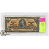 Image 1 : 1937 CANADIAN $50 BILL - GORDON/TOWERS