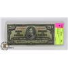 Image 1 : 1937 CANADIAN $20 BILL - GORDON/TOWERS