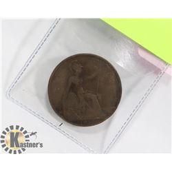 1917 BRITISH LARGE PENNY
