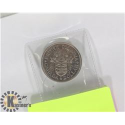 1871-1971 CANADIAN BC $1 COIN