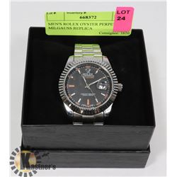 MEN'S ROLEX OYSTER PERPETUAL MILGAUSS REPLICA