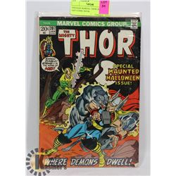 VINTAGE MARVEL THOR 20 CENT #207 COMIC BOOK.