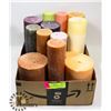 Image 1 : LOT OF DESIGNER CANDLES 100% VEGETABLE SOY SEAN