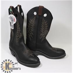NEW PAIR OF  CANADA WEST LEATHER COWBOY BOOTS