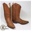Image 1 : PAIR OF ESTATE NEVADA LEATHER COWBOY BOOTS, SIZE 9