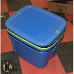 BUNDLE OF 6 BELLA STORAGE CONTAINERS