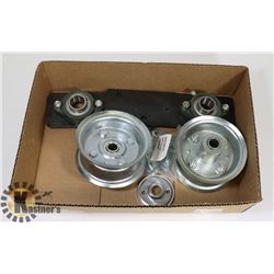 BOX W/NEW METAL TARP ROLLER KIT - TRAILER