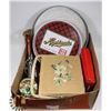 Image 1 : BOX OF BAR COLLECTIBLES