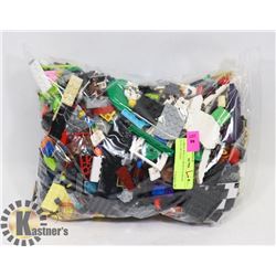 LARGE BAG (12 INCH X 16 INCH) FULL OF LEGO