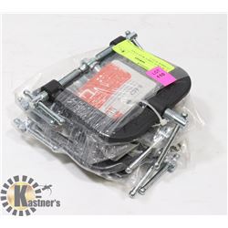 4  BESSEY THREE WAY EDGE CLAMPS/ B-EC3