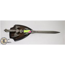 DECORATIVE WALL HANGING FANTASY SWORD