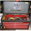 Image 1 : GREY CRAFTSMAN 6 DRAWER W/TOP SHELF & FOLD