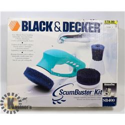 BLACK & DECKER CORDLESS SCUM BUSTER KIT
