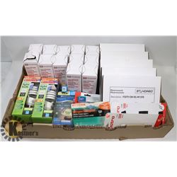 FLAT OF VARIOUS NEW LIGHT BULBS