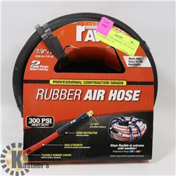 CONTRACTOR AIRHOSE 25FT, STAYS FLEXIBLE TO -30