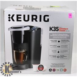 KEURIG COFFEE MAKER IN BOX