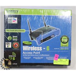 LINKSYS WIRELESS G WAP54G ROUTER
