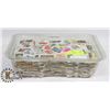 Image 1 : 1-3/4 POUNDS OF WORLD STAMPS, MOST ARE CANADIAN