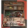 Image 1 : METAL TOOLBOX FULL OF ASSORTED TOOLS