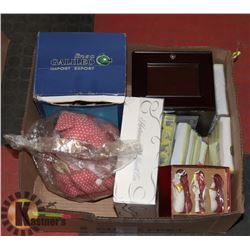 BOX OF COLLECTIBLES