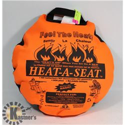 NEW HEAT-A-SEAT - FEEL THE HEAT FOR