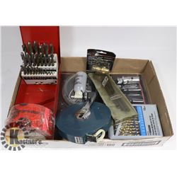 FLAT OF NEW / USED TOOLS & ACCESSORIES