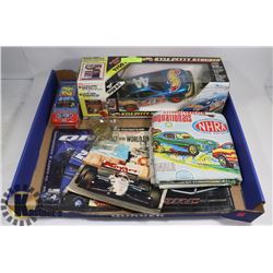 RETRO RACING MEMORABILIA INCLUDING #44 NASCAR