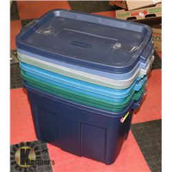 BUNDLE OF 4 RUBBERMAID ROUGHNECK