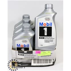 CASE OF 6-1 LITRE MOBIL 1 SYNTHETIC MOTOR OIL