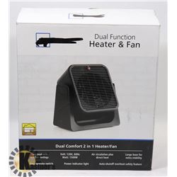 MAINSTAYS DUAL FUNCTION HEATER & FAN 1500 W