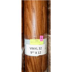 32) 9' 11" X 12' ROLL OF VINYL